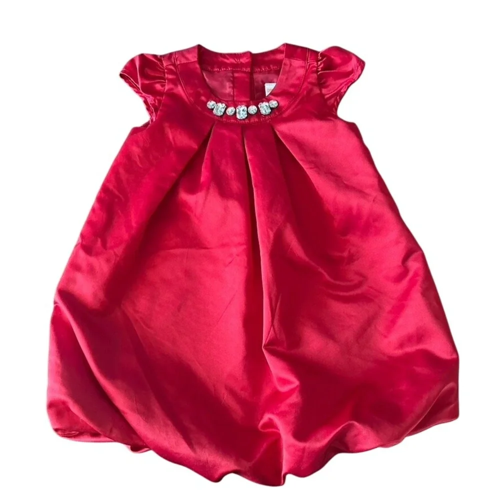 Gymboree red satiny